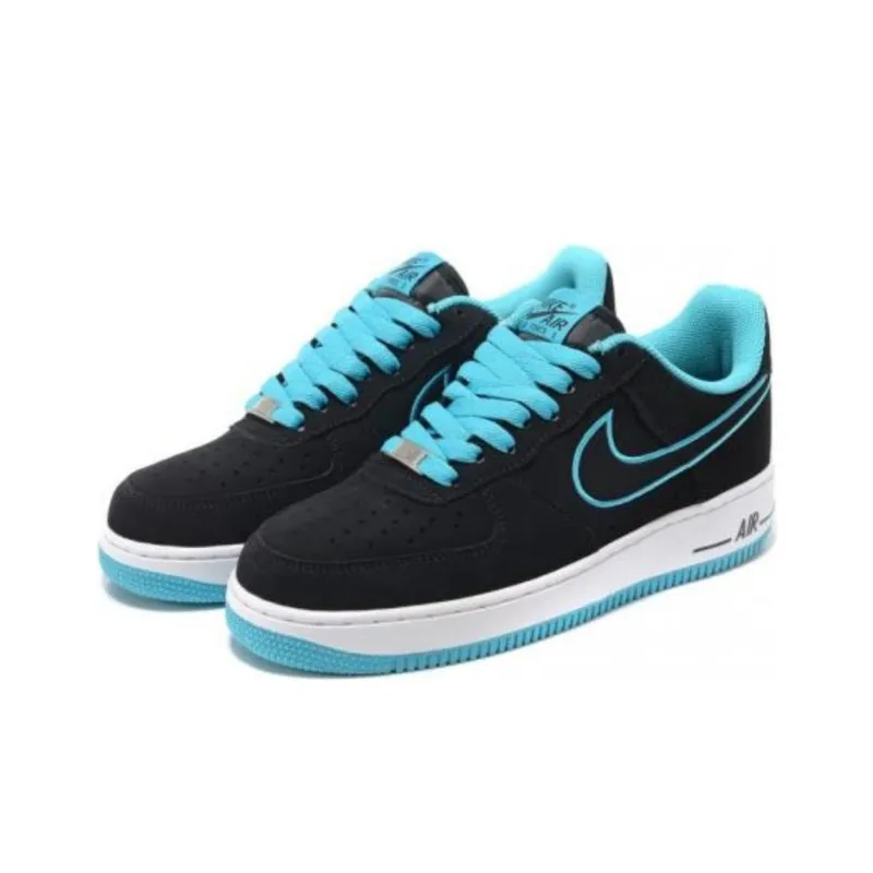Nike Air Force 1 Low Black Turquoise-4