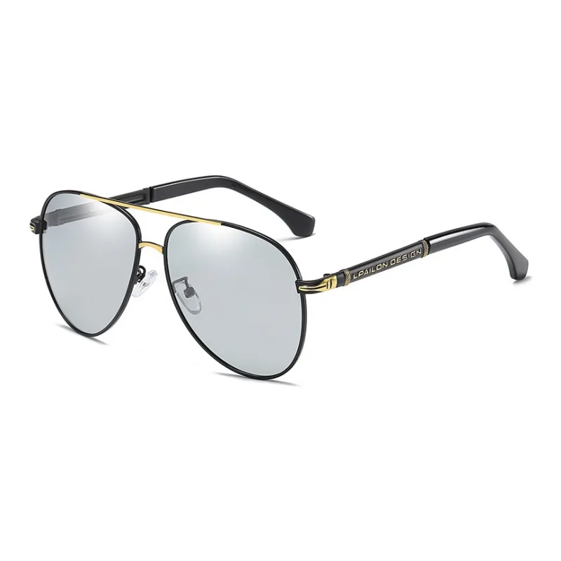 Thunder Pailong Alloy Aviator Sunglasses Unisex-8