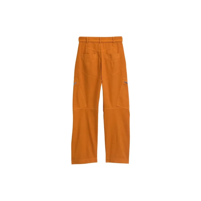 ZARA Casual Pants Women's Stripe/orange-1