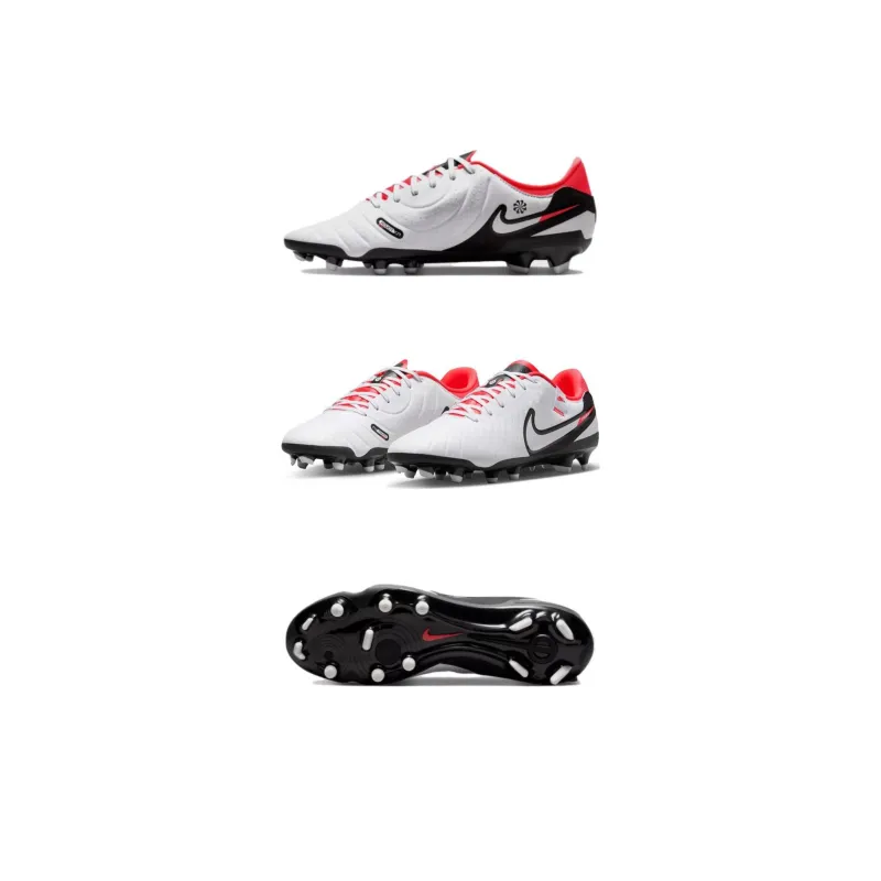 Nike Tiempo Legend X Academy Mg 'White Black Bright Crimson'-4