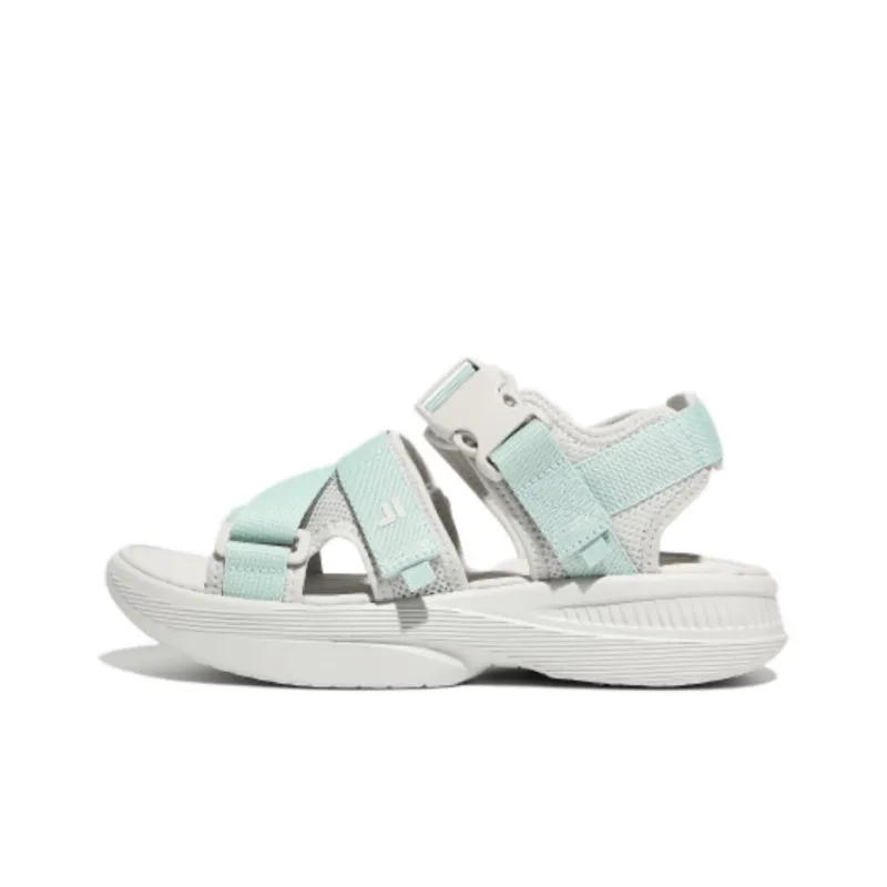 FILA Beach Sandals Unisex White Blue Korean Style-0