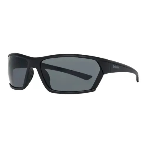 Timberland Plastic Irregular Shape Sunglasses Men's Black