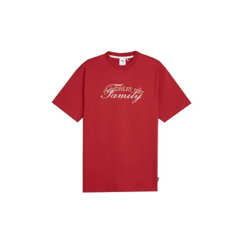 PUMA Basketball Nostalgia T-Shirts Men Red