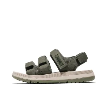CAMEL Beach Sandals Men Black/Light Brown/Charcoal Gray/Army Green