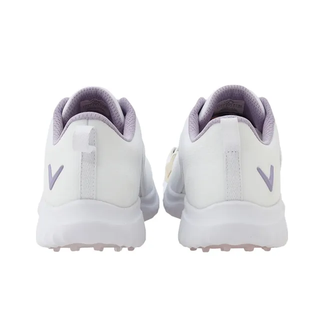 Callaway Golf Shoes Women's Mid Top White/Beige-2