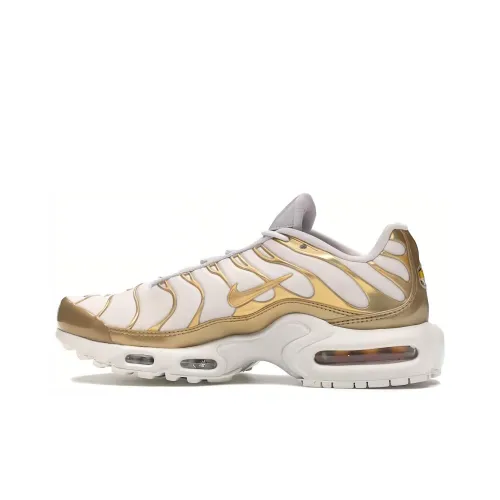 Nike Air Max Plus Vast Grey Metallic Gold Women's