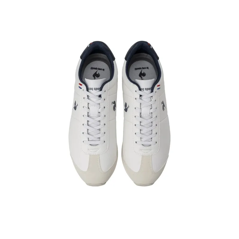 Le Coq Sportif Cushioning And Breathable Low Top Running Shoes Unisex White-2