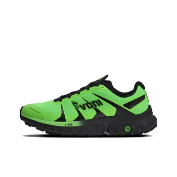 INOV-8 Cushioning Breathable Low-Top Long Distance Running Running Shoes Men's Green Black