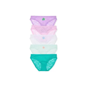 Victoria's Secret VICTORIA'S SECRET 5-Pack Lace Bikini Panties Underpants Women's 5 Pack
