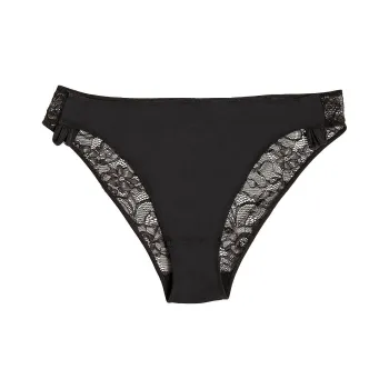 Victoria's Secret PINK Clairabella Demi Bra And Panty Set In/BB Underpants Women's 1 Pack Black