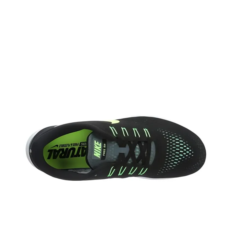 Nike Free Run Black/Ghost Green Hasta-2