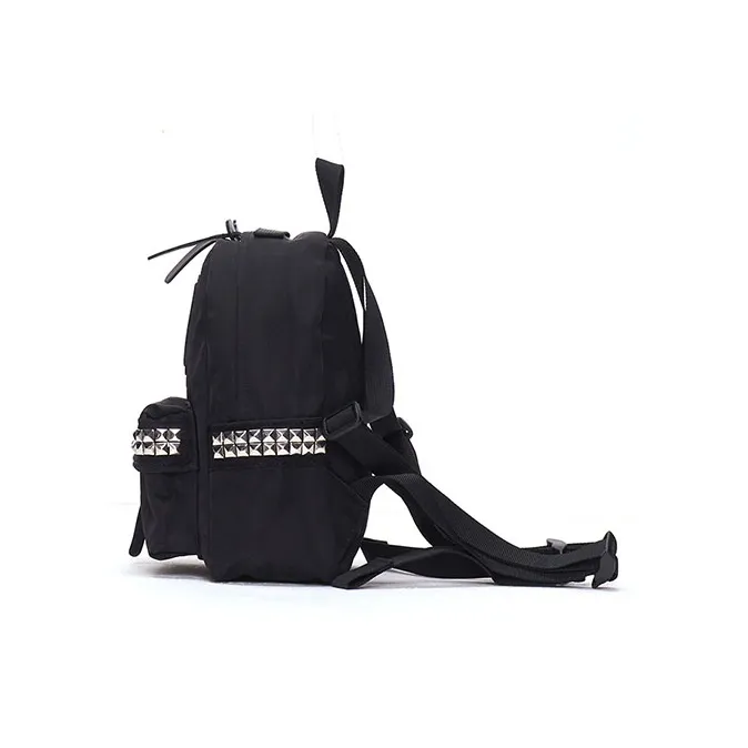 CILOCALA Nylon Backpack Large Size Unisex Black-2