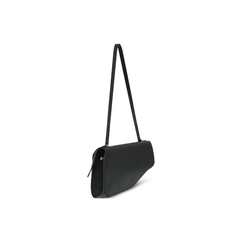 Folli Follie Synthetic Leather Handbag Shoulder Bag Unisex Black-1