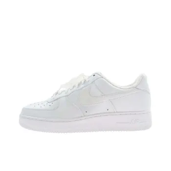 Nike Air Force 1 Cushioned Wear Resistant Lightweight Low Top Skateboard Shoes Unisex White
