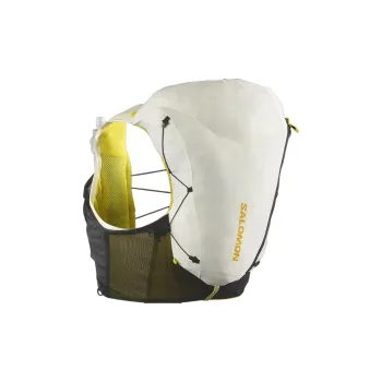SALOMON Polyamide Outdoor Mountaineering Bag Backpack Regular Unisex Vanilla Ice & Black