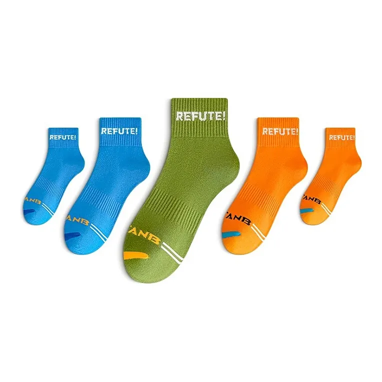 LUOLIAN Mid Calf Socks Men's 5 Pack-1