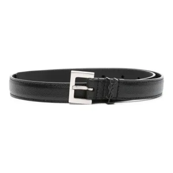 SAINT LAURENT Cassandre logo Belt