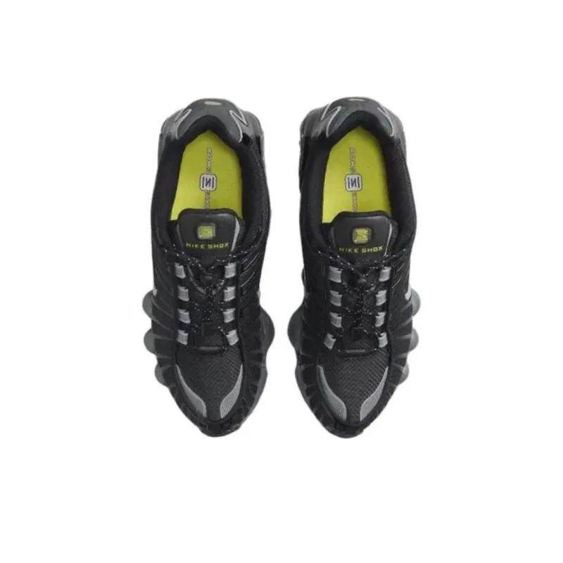 Nike Shox Tl Black Metallic Pewter Cargo Khaki-3