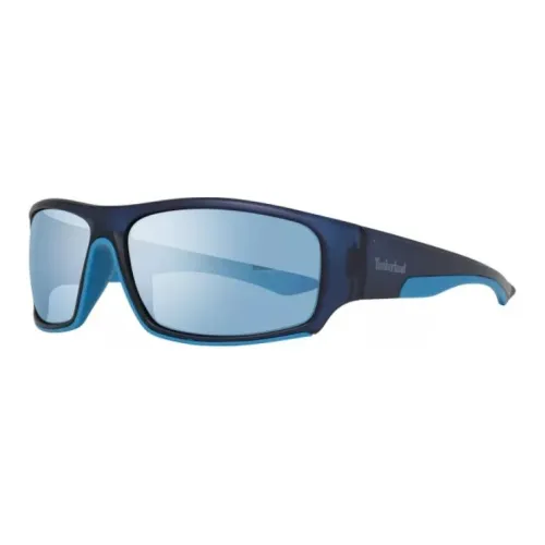 Timberland Plastic Square Sunglasses Men's Blue
