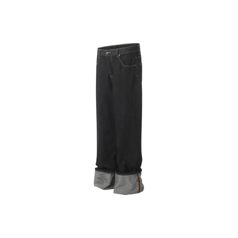 MT99 Jeans Unisex Black-2