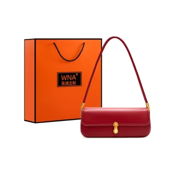 Vigno Synthetic Leather Handbag Regular Women's Red