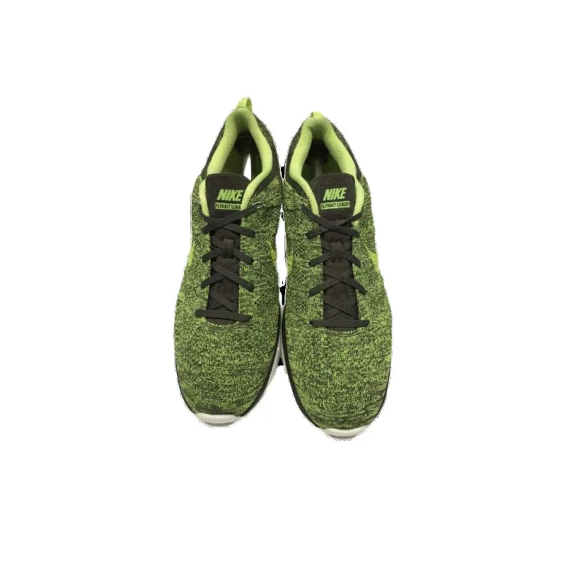 Nike Flyknit Lunar1+ Tarp Green Volt-2