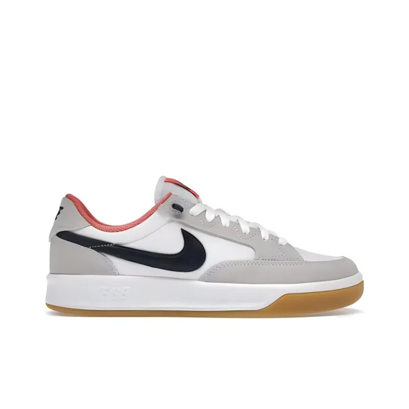 Nike Sb Zoom Air Abington Premium White Mettalic Silver-1