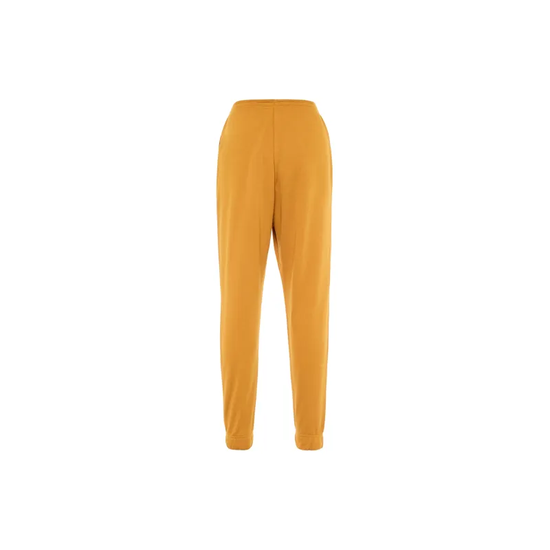 Nike Knitted Sports Pants Men's Suede Gold-1