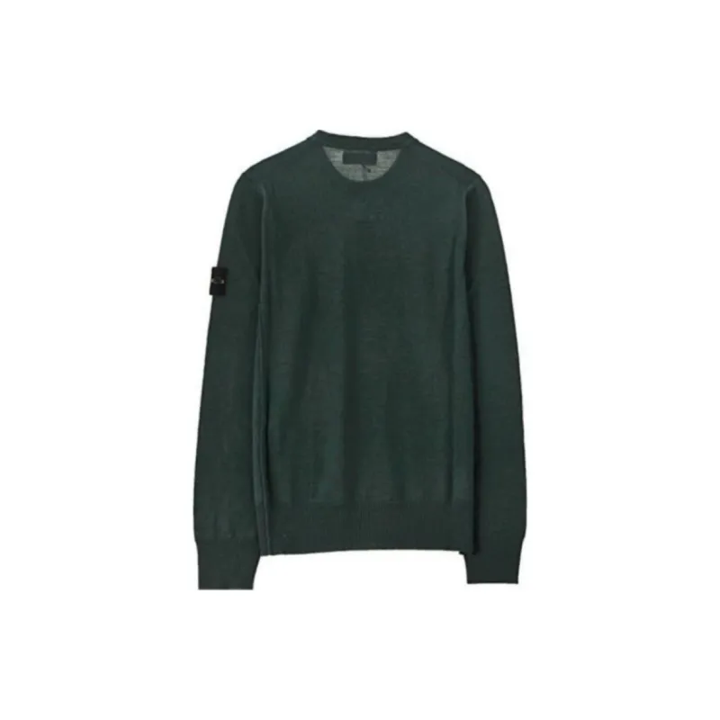 STONE ISLAND Sweater Men's Green-1