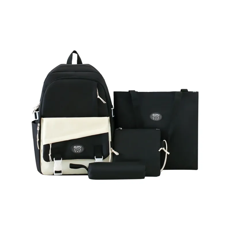 S.REPHEN Canvas Canvas Bag Combo Sets Unisex Red-2