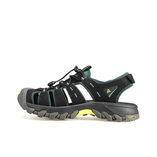 HUMTTO Beach Sandals Men Dark Green