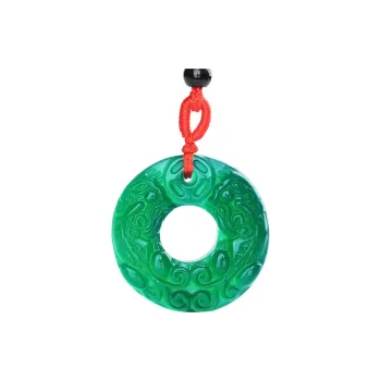Liu Jinfu Chalcedony Jade Necklaces Unisex