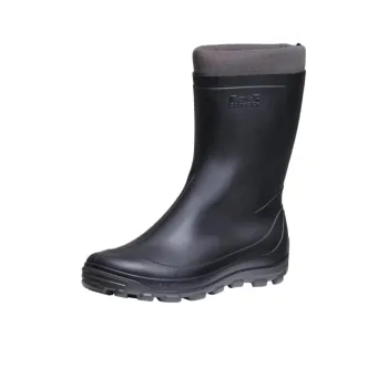 DECATHLON Warm And Water-Resistant Rain Boots Unisex Black