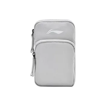 LiNing Polyester One Shoulder Sports Bag Regular Unisex Gray