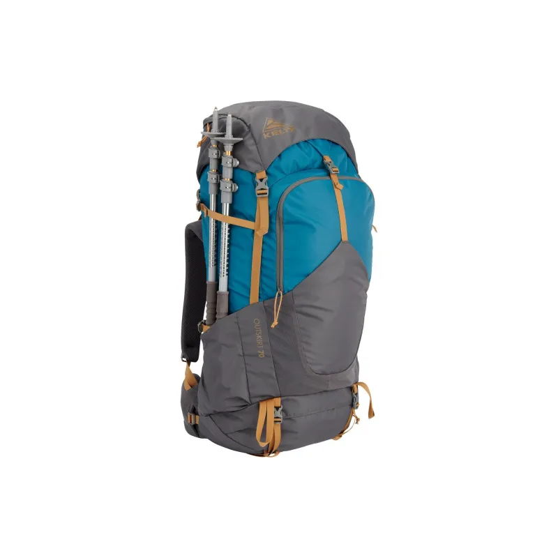 KELTY Polyester Outdoor Hiking Bag Backpacks Unisex Blue-1