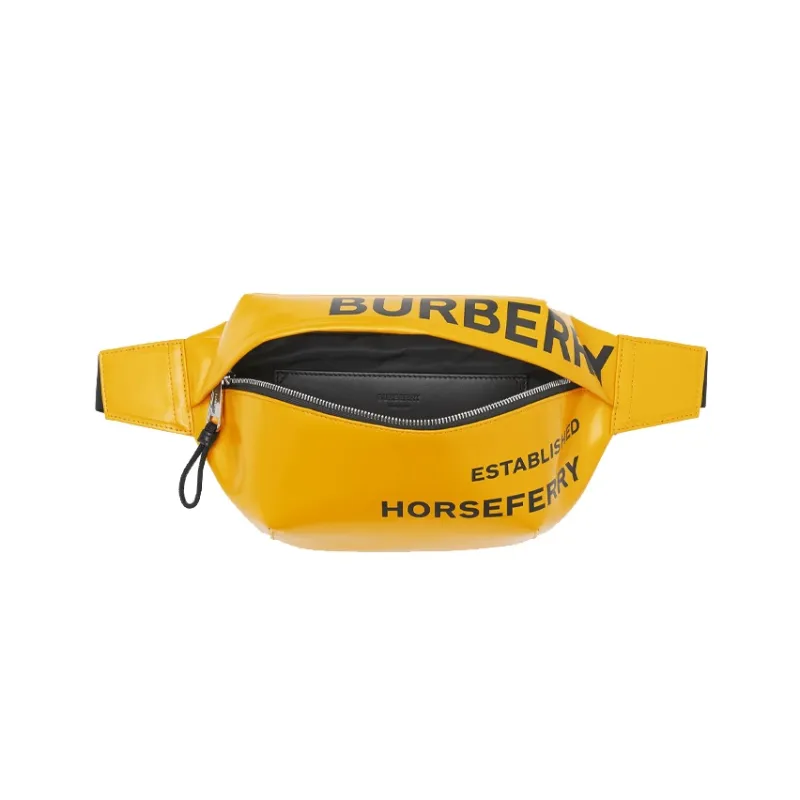 Burberry Bum Bag Horseferry Print Medium Yellow-3