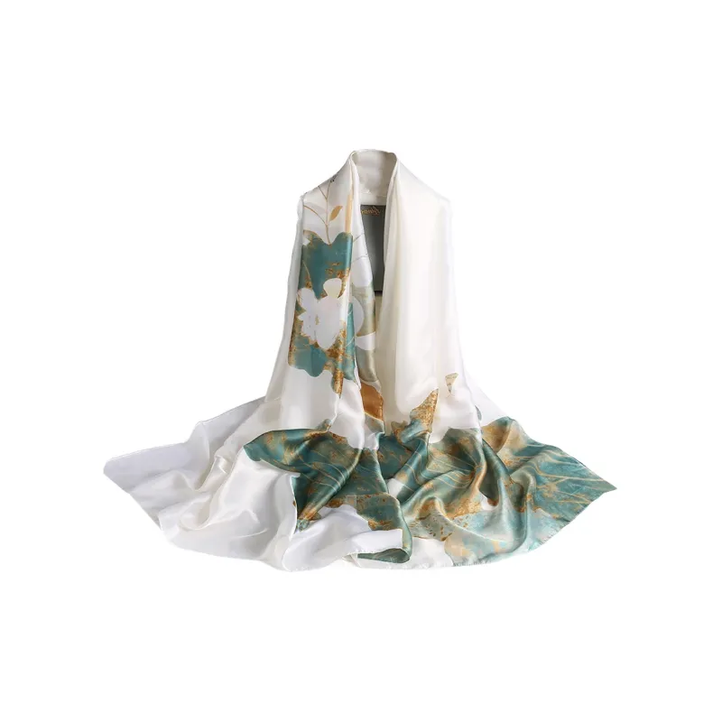 VINEY Silk Scarves Women's-1