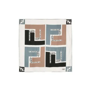 FENDI FF Foulard Silk Foulard