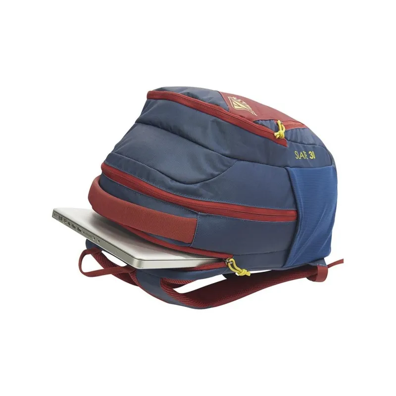 KELTY Polyester With Oxford Backpack Unisex Red Blue-3