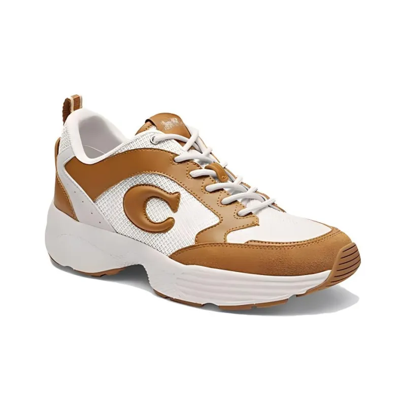 COACH Low Top Casual Shoes Women's Light Saddle-3