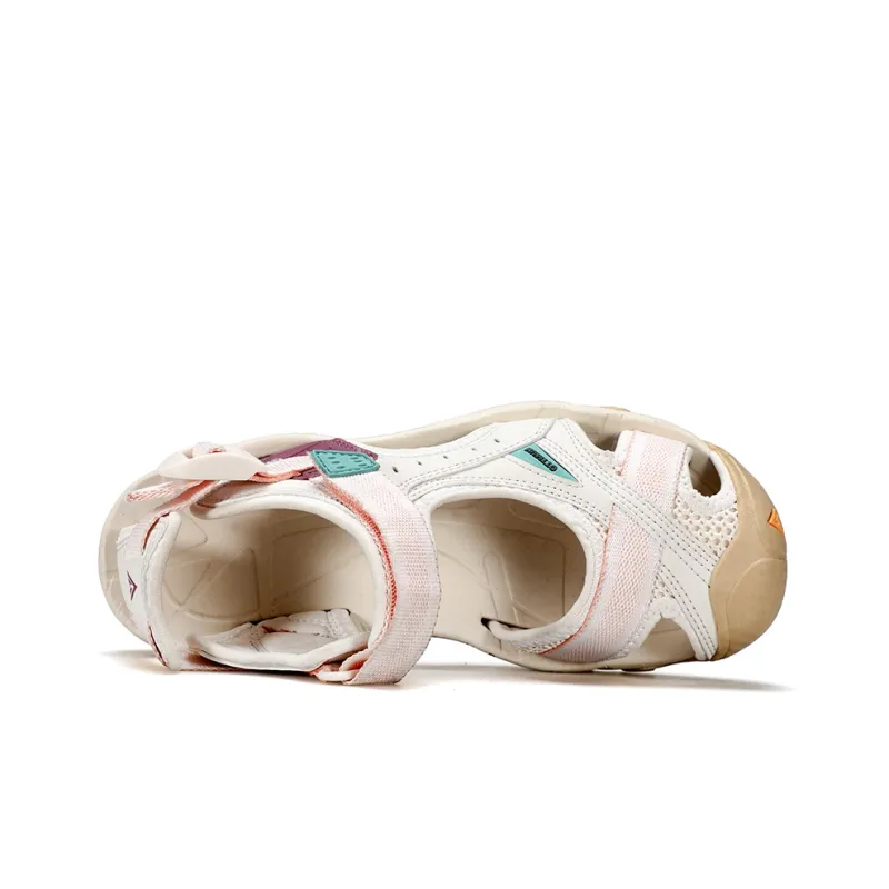 HUMTTO Beach Sandals Women's Ecru Smoke Pink-3
