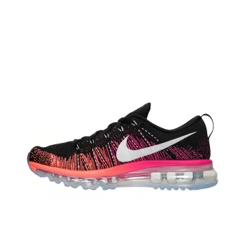 Nike Flyknit Max BLACK/WHITE PNK FOIL H Women's