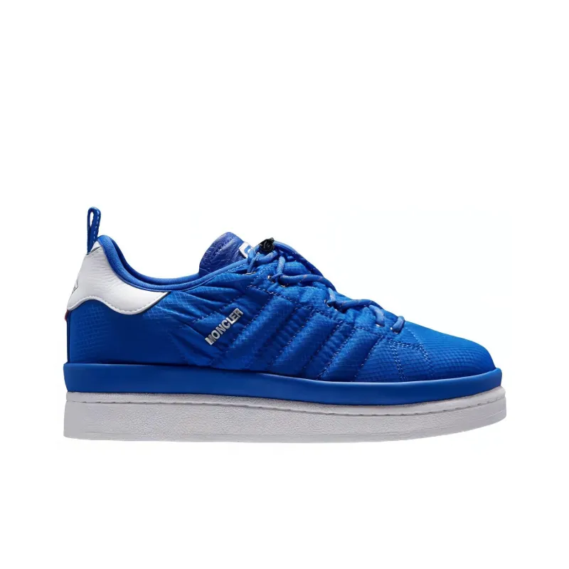 Adidas Originals x Moncler Low Top Skateboard Shoes Unisex Blue-1