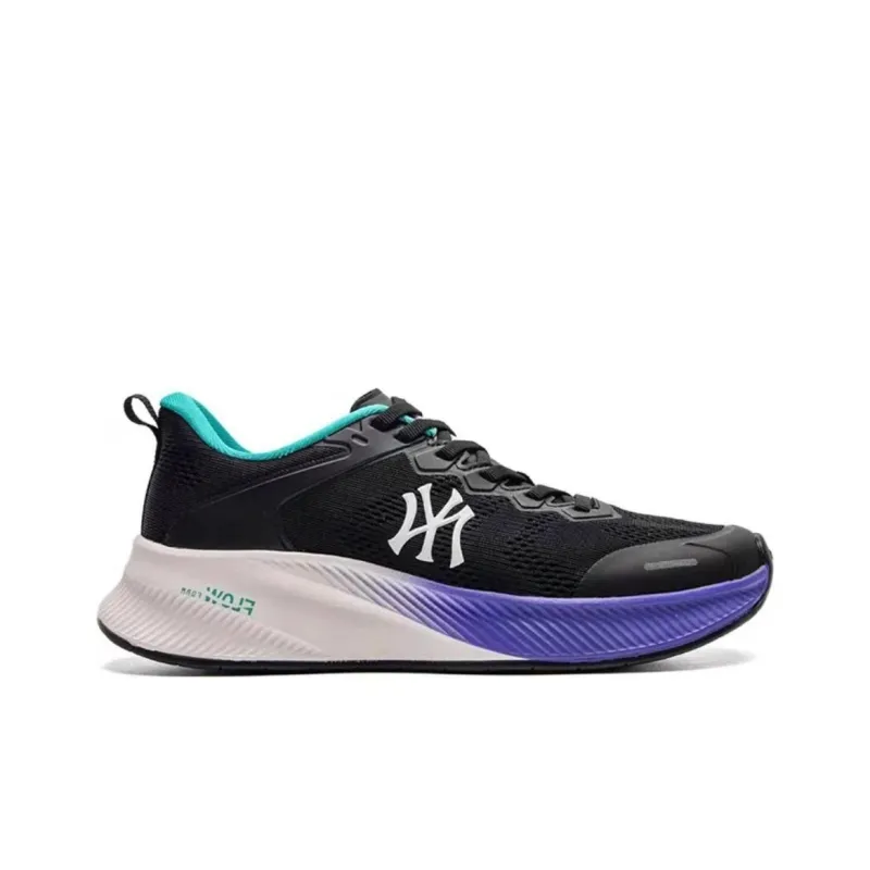 MLB Chunky Runner Ath flow Slip Resistant Low Top Casual Running Shoes Unisex Lavender-1