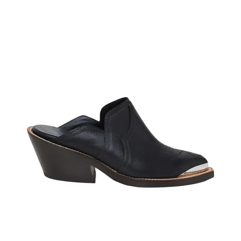 DOROTHEE SCHUMACHER Closed Toe Slippers 5cm Women's Black-1