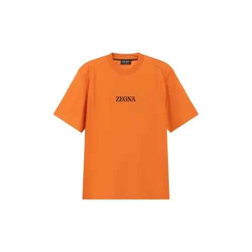 Ermenegildo Zegna T-Shirts Men Orange