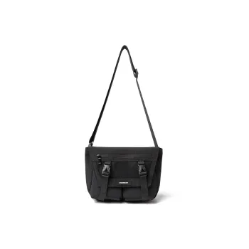 COMBACK Polyamide Crossbody Bag Small Size Unisex Black
