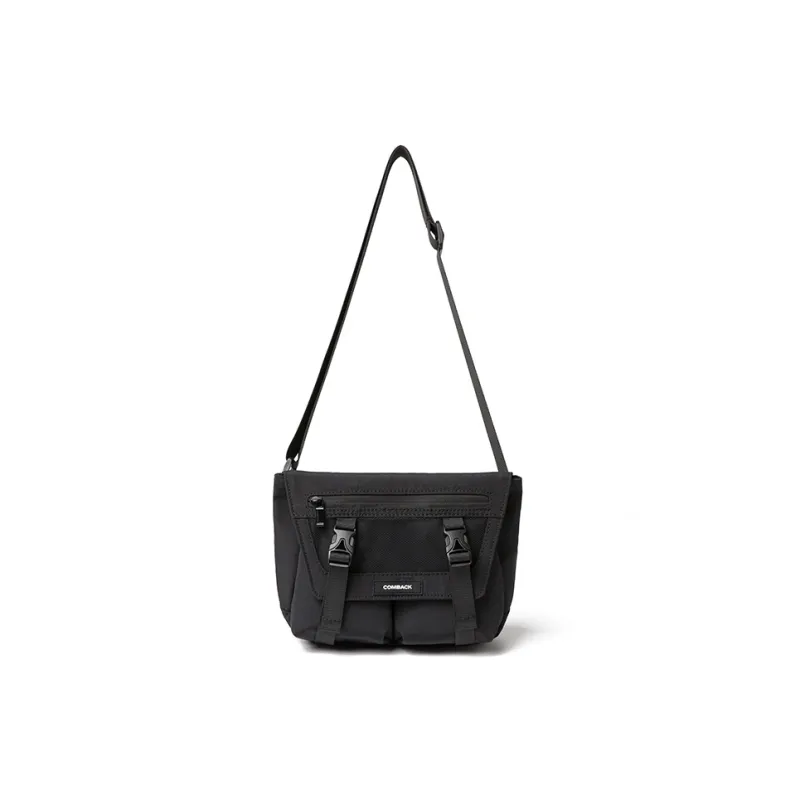 COMBACK Polyamide Crossbody Bag Trumpets Unisex Black-0