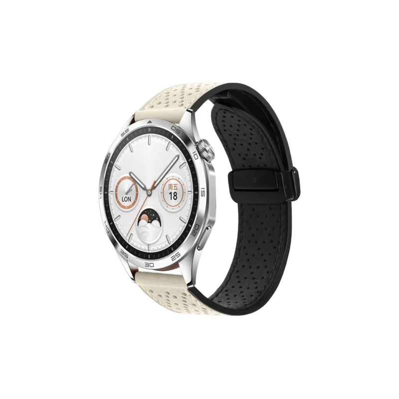 IBOANN Huawei Compatibility Watch Band Genuine Leather Material-7