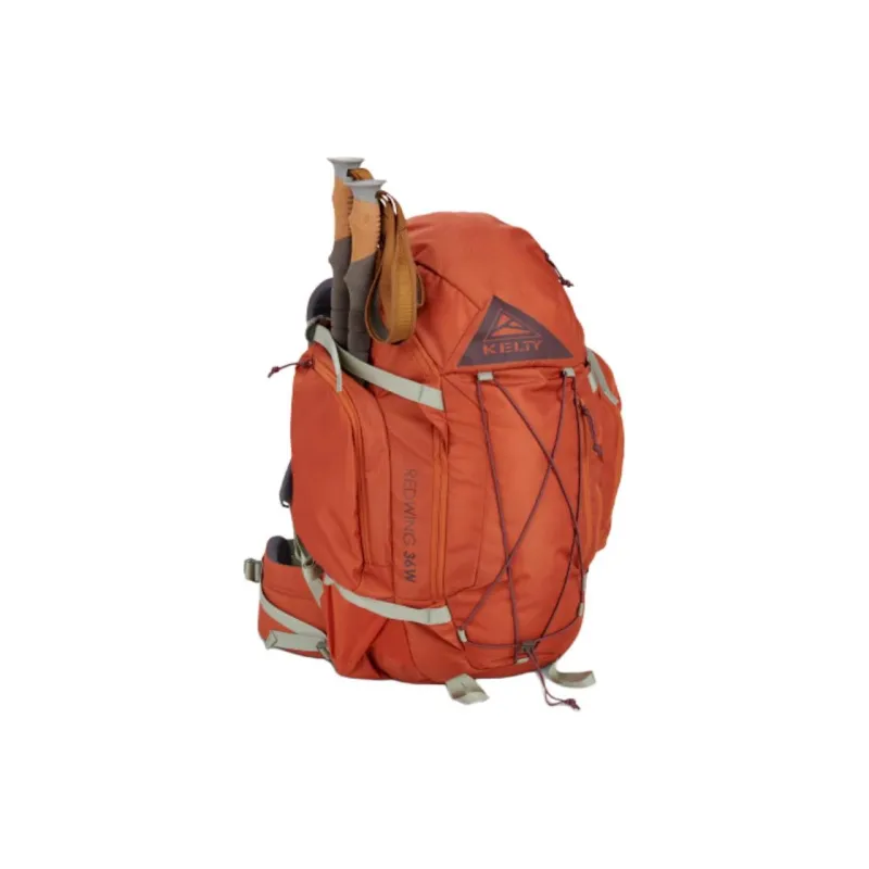 KELTY Polyester Outdoor Hiking Bag Backpack Women's Red-3
